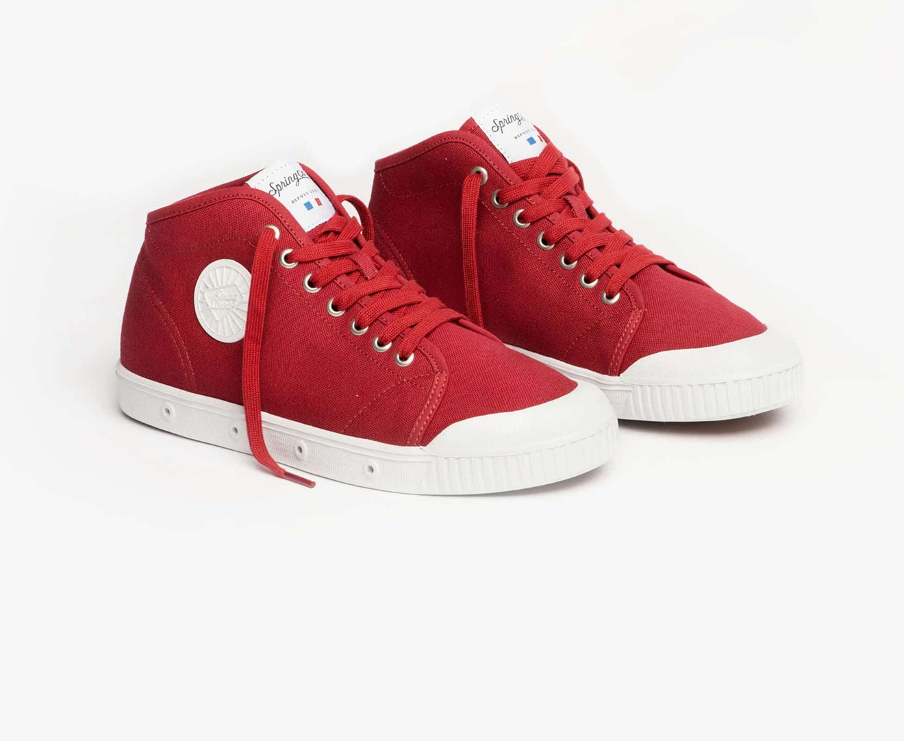 Spring Court B2 CANVAS Men's Trainers Red | South Africa-48MUFERTG